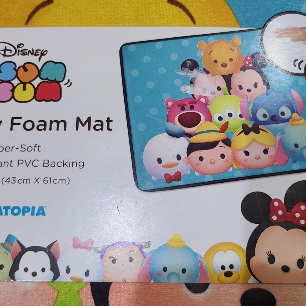Tsum Tsum memory foam mat